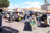 Open air market.